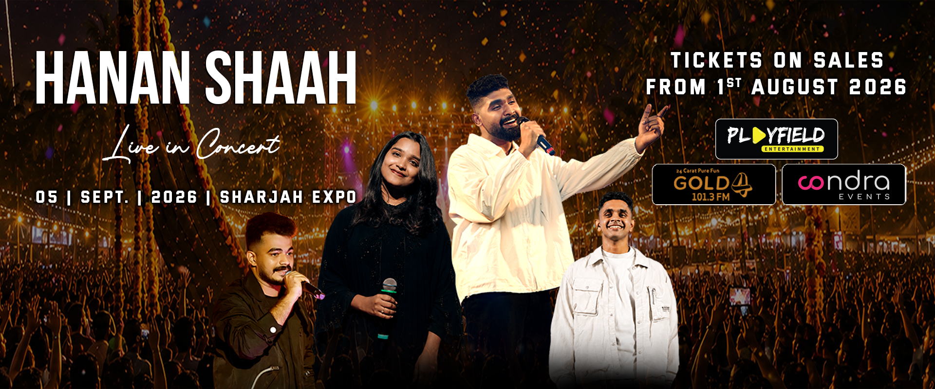 Hanan Shaah live on stage